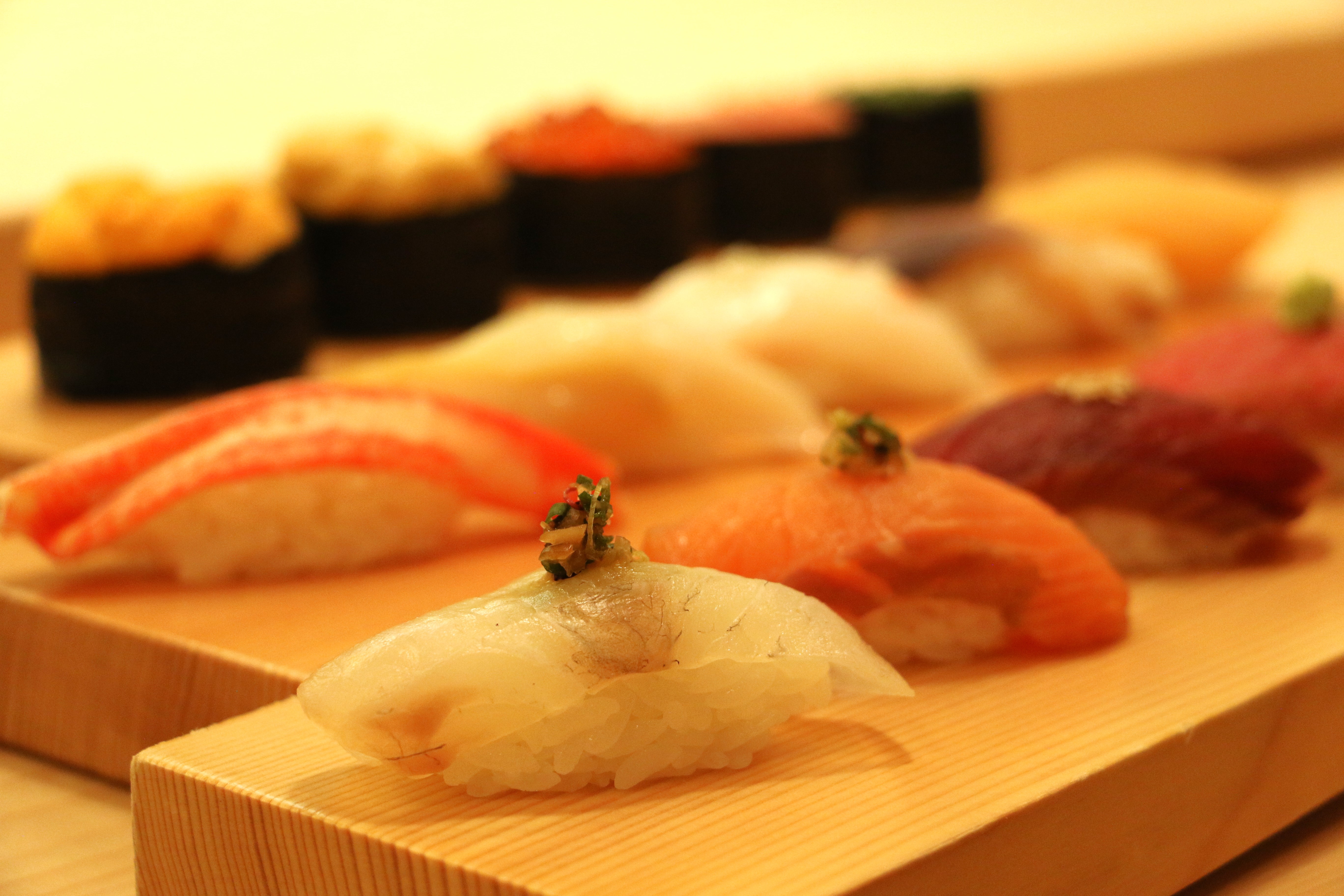 コース料理 その一 握り鮨